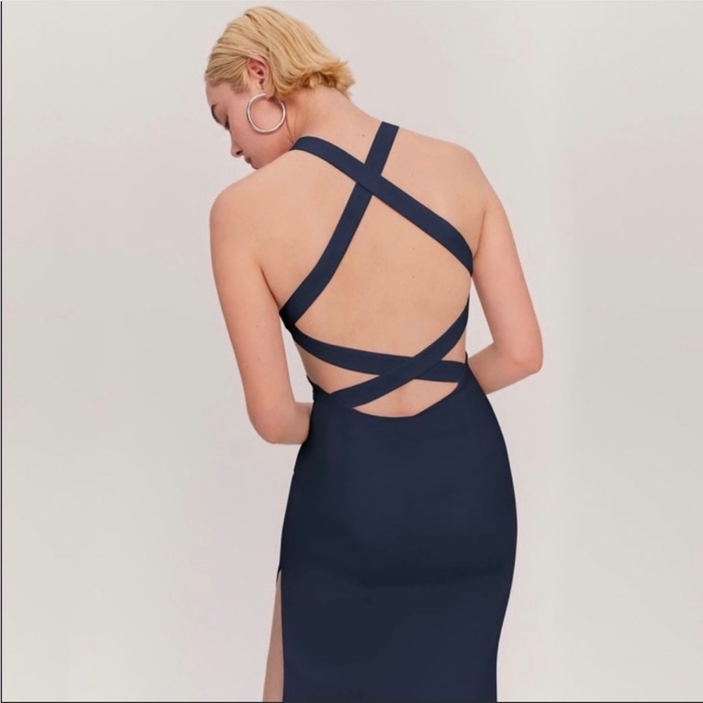Grey Fame and Partners Axis Dress
